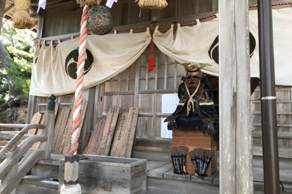 岩美町荒砂神社の2022年例大祭と鎧
