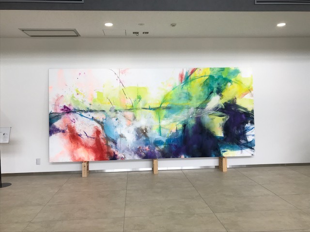 岩美現代美術展・柴田千佳子さんの作品