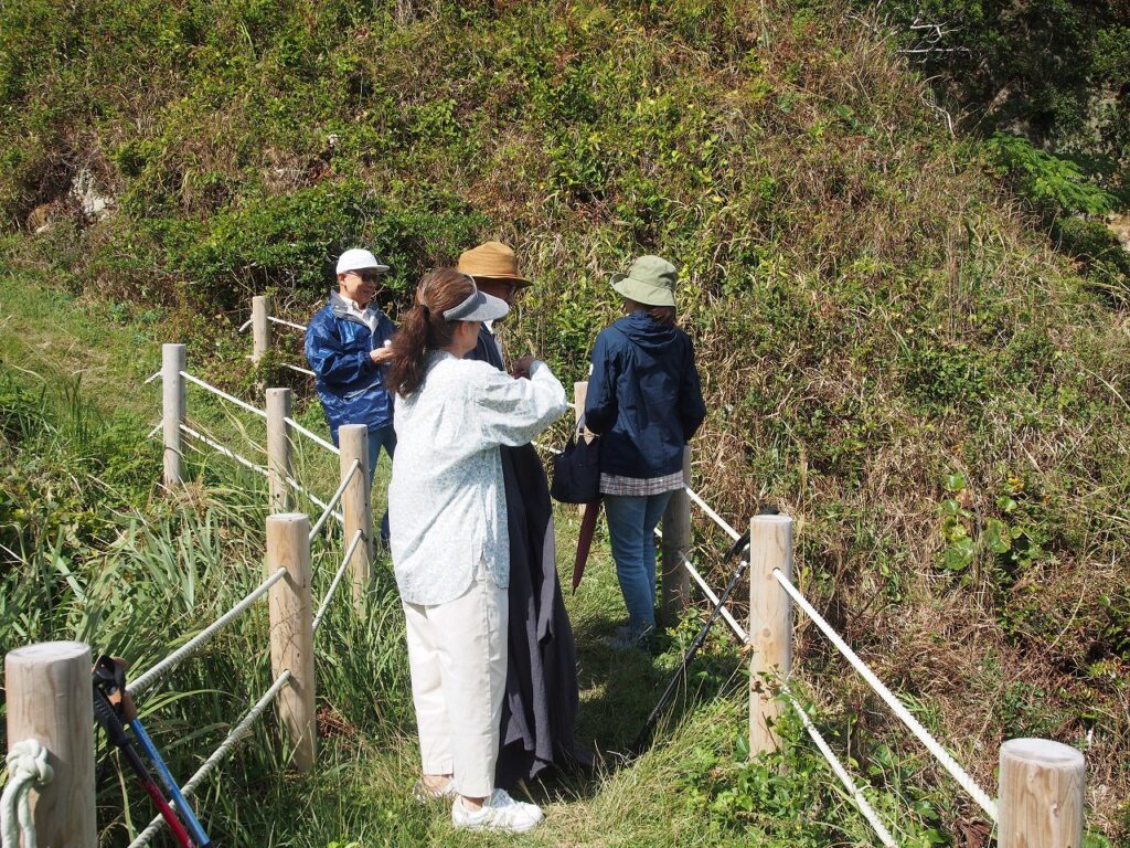 岩井屋さんのご紹介で鴨ヶ磯～城原海岸をガイドしました