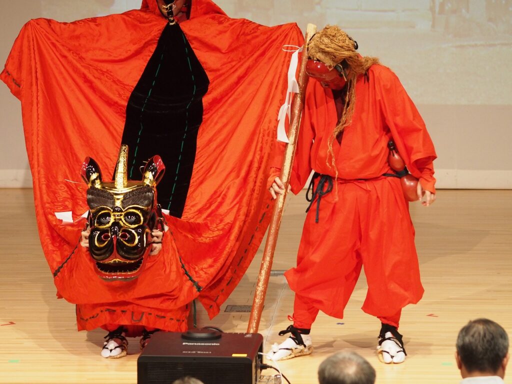 米岡神社麒麟獅子