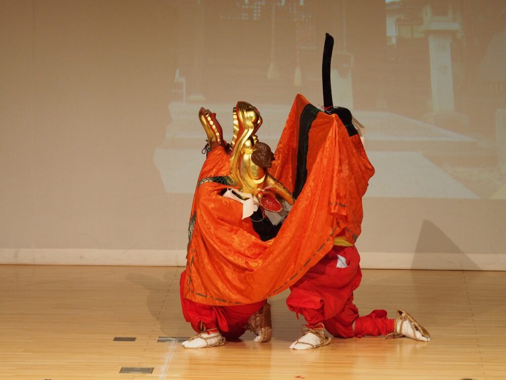 大森神社麒麟獅子